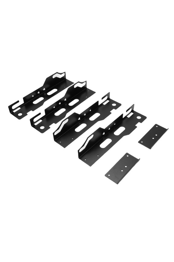 Wheel Alignment Tool Plates Iron Accurate Measurement Secure Anti Drop Groove Toe Alignment Tool Kit for Car Sedan SUV Matte Black High Performance Vehicle Accessories (12.6 in / 32 cm)