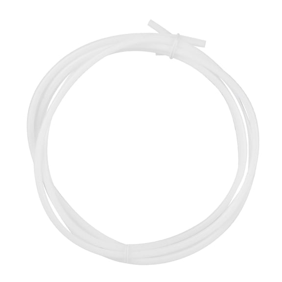 YAHHU White PTFE Bowden Tube for 1.75mm Filament (2mm ID / 4mm OD) High-Temperature Resistant 3D Printer Part - 78.7 inches / 2 M Length - Smooth Extrusion Upgrade