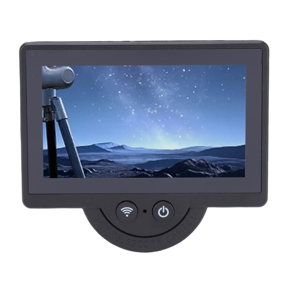 YAHHU WiFi Electronic Eyepiece Camera Recording Via App 4.3 Inch Screen Digital Telescope Eyepiece Camera for 26mm to 47mm Telescopes Monocular Binoculars Microscope