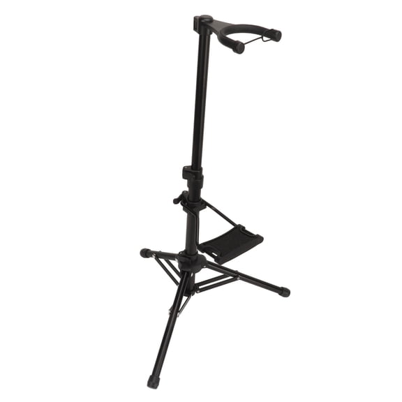 YAHHU Wind Instrument Stand Aluminum Alloy Foldable Tripod Adjustable Universal Electronic Musical Instrument Holder, Black