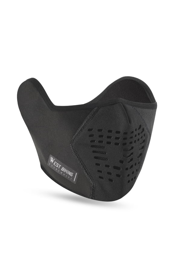 Winter Polar Fleece Warm Face Cap Dustproof Windproof Motorcycle Balaclava Face Warmer for Cold-Day Sports Cycle Riding Running Face Mask Guard (6.7 inches / 17.0 cm)