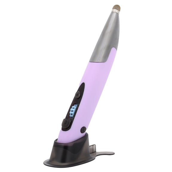 YAHHU Wireless 2.4G and Bluetooth 5.0 Dual Mode Capacitive Stylus Pen for Touch Screens, 480mAh Rechargeable Battery, 6 Multi-Functional Keys, Compatible with Windows, OS X, and Android, Purple