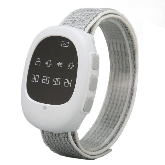 YAHHU Wireless Bedwetting Alarm 4 Timing Music Vibration Bedwetting Sensor Watch for Children Elderly (4.33 inches / 11.00 cm)