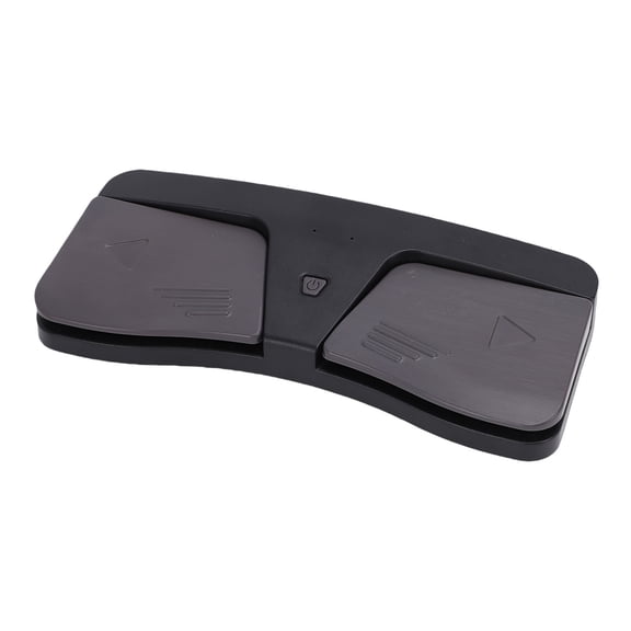 YAHHU Wireless Bluetooth Music Page Turner Pedal Portable MIDI Pedalboard Ergonomic Design Non-Slip Pad for Tablets Smartphones iPad Android Mac PC 8.27 inches / 21 cm Black