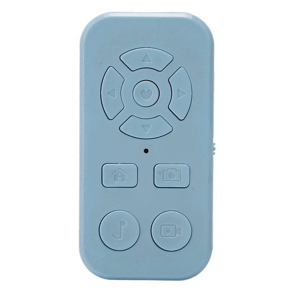 YAHHU Wireless Phone Remote Control Bluetooth Scrolling Ring Camera Video Shutter for Tablets Blue