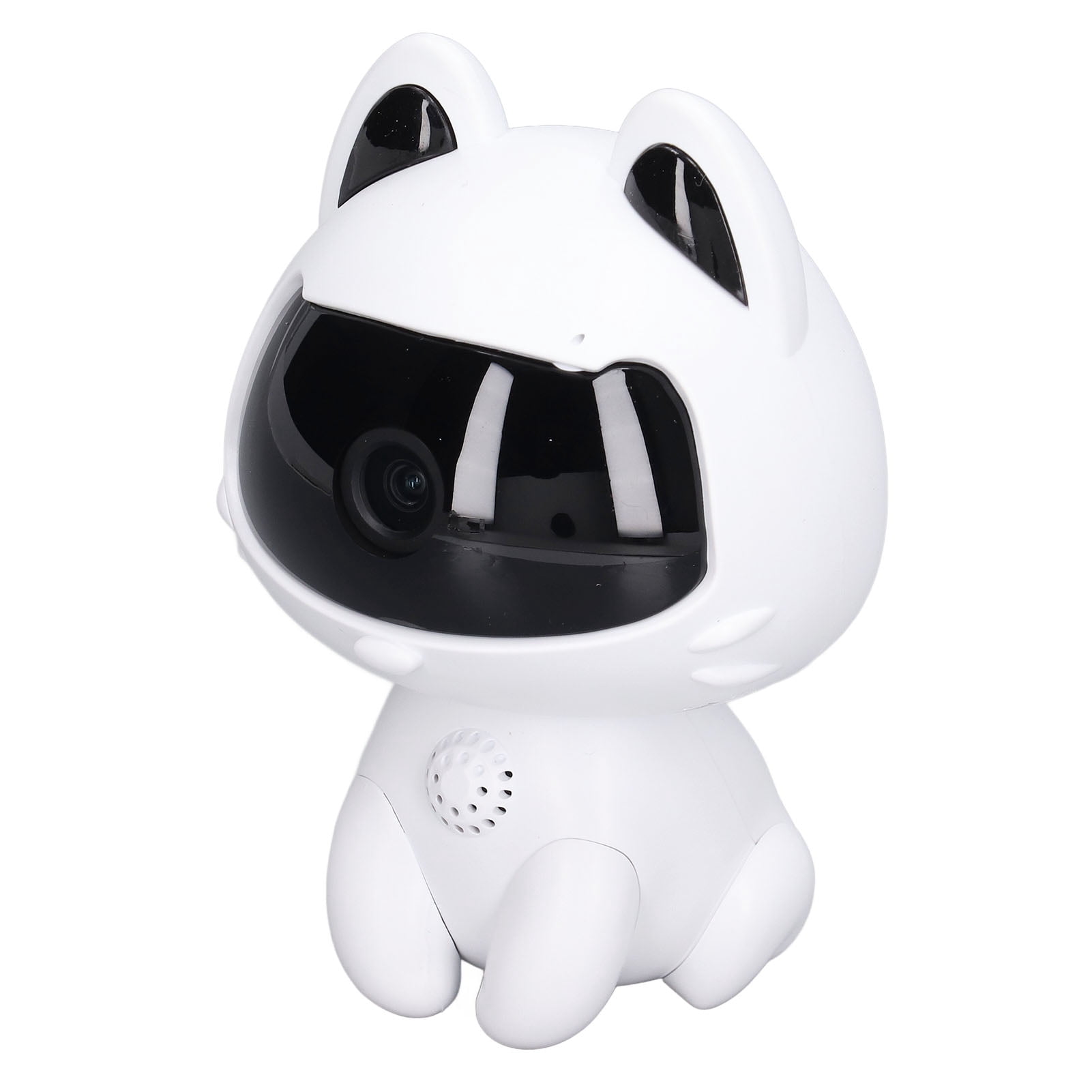YAHHU Wireless Security Camera V380PRO Two Way Voice Robot Pet Shape Indoor Monitoring Video Baby Monitor Wi-Fi Connected Phone App Control 5.12 inches / 13.00 cm Compact Size Smart Home Device