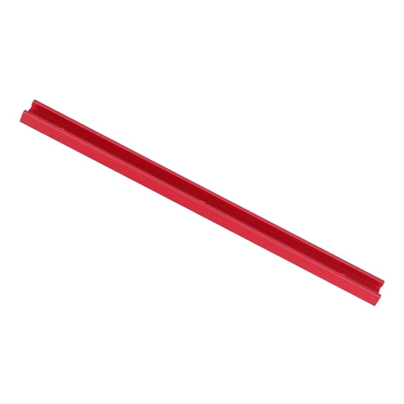 YAHHU Woodworking Chute Slide 15.7 inches / 40cm Aluminum Alloy Limit Guide Rail for Electric Circular Saw Flip Table, Red DIY Carpentry Tool Miter Track