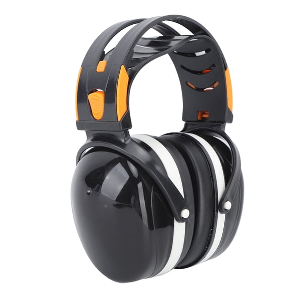 YAHHU X7 Noise Reduction Earmuffs for Garden Mowing Shooting Adult Black White Hearing Protection NRR 3.2mm 1 Pack