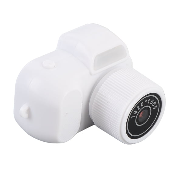 YAHHU Y3000 Mini HD Digital Camera 1080P Video 0.96 in / 2.44 cm Color Screen Portable Point and Shoot Vlog Cam for Daily Life Travel Recording Expandable Storage (White)