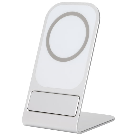 YAHHU Y55 Fast Wireless Charging Stand Desktop Phone Holder for Apple iOS Android Smartphones Aluminum Alloy 15W Max Corded Electric Heat Dissipation (5.51 inches / 14 cm)