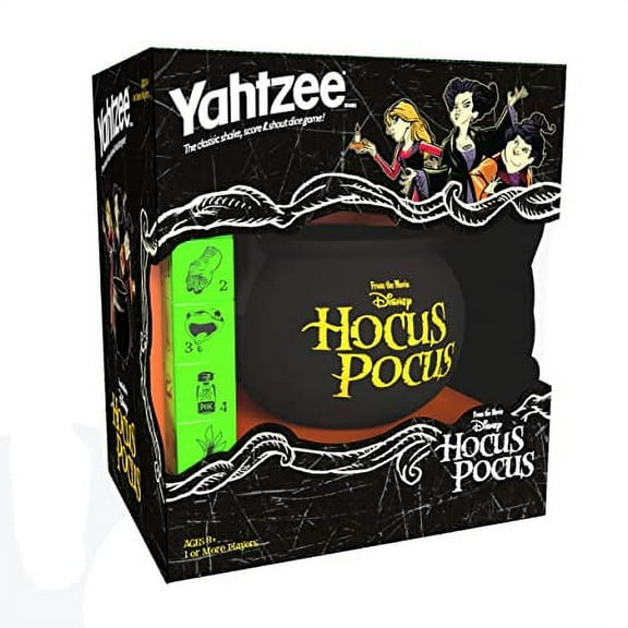 YAHTZEE YAHTZEE: Disney Hocus Pocus