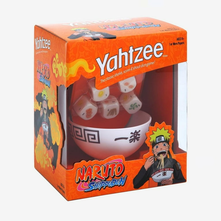 Yahtzee, Dice Game, Naruto Shippuden, Ramen Bowl Dice Cup