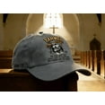 thumbnail image 1 of YAHWEH The True Light Commemorative Cap ,Biblical Verse Embroidered Baseball Hat for Spiritual Reflection, Worship, and Daily Wear Gray, 1 of 8