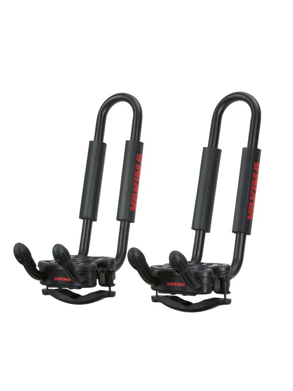 JayHook J-Cradle Kayak Roof Rack Mount, Padded Tie Downs, 2 Pack