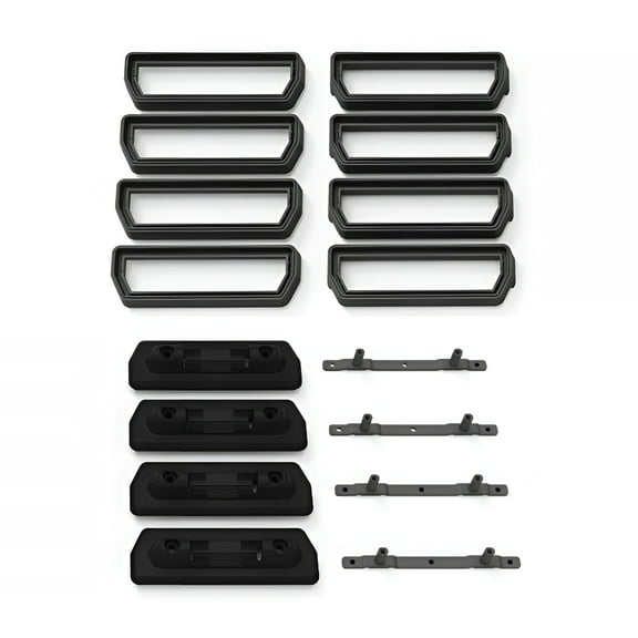 YAKIMA Landing Pad 21 Fixed Point Gear Mount Base Kit for Vehicle Roof Ditch, Set of 4