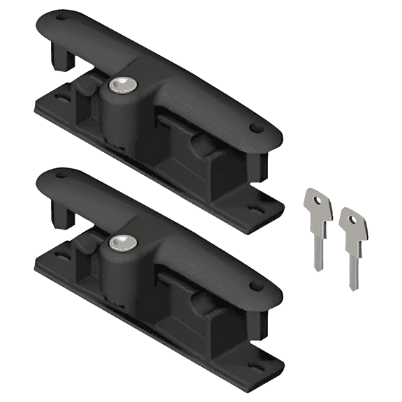 YAKIMA Locking Brackets for Securing Cargo Warrior Baskets, Set of 2