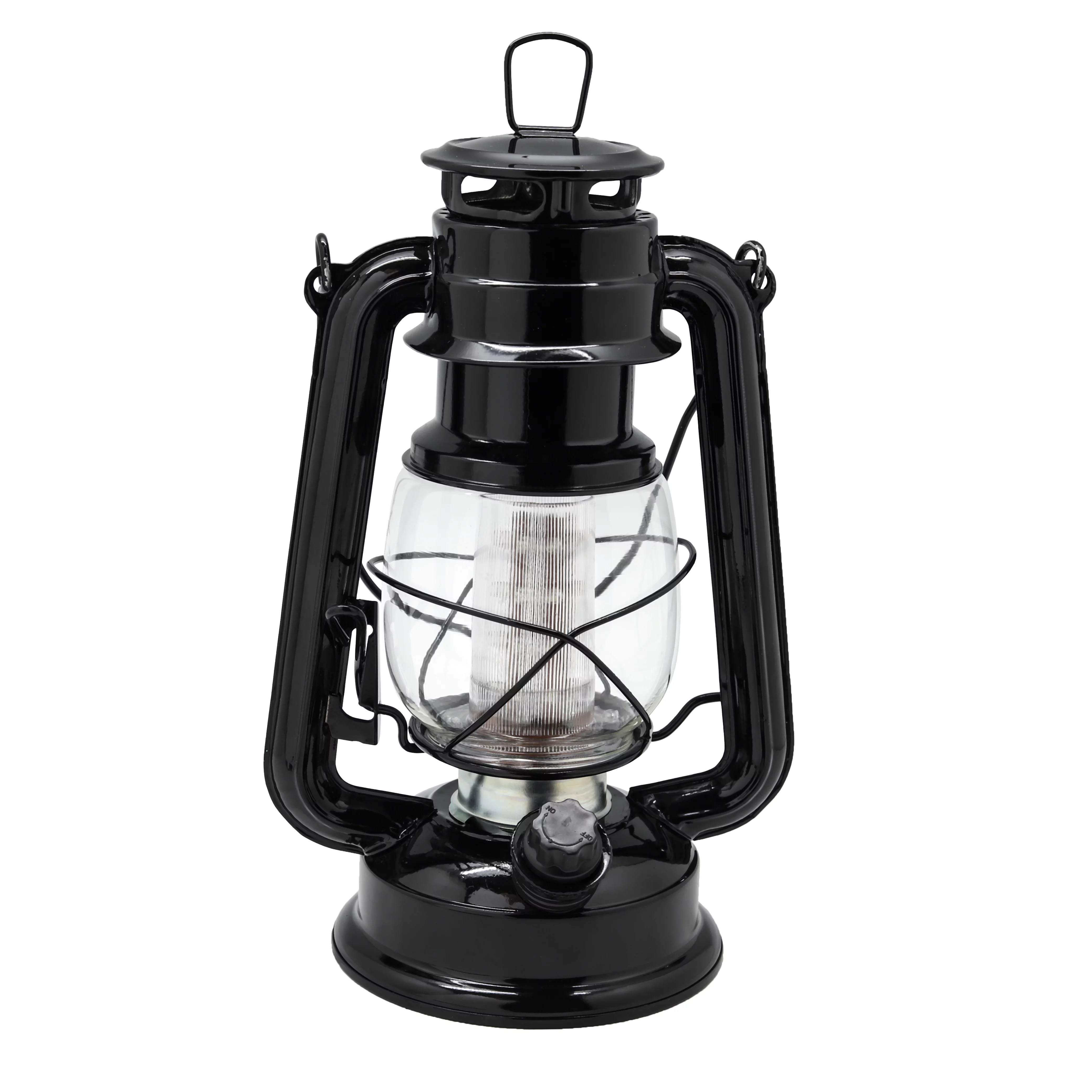 MERCURY Retro Camping LED Portable Lamp Hurricane Lantern Emergency  Lighting