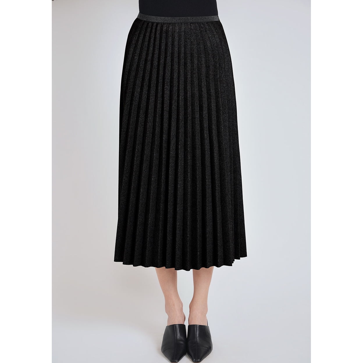 スカート Classic Suede Plaid Pleated Midi Skirt Brown Brown Pleated Suede Midi Skirt | Modest Women Clothing - YAL