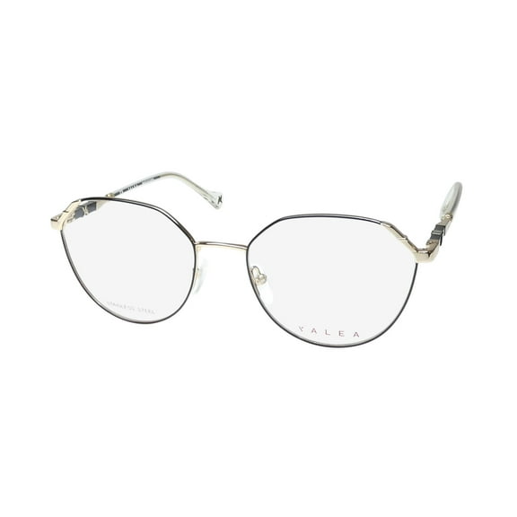 YALEA VYA017 CARME EYEGLASS FRAME/GLASSES OVERSIZED STAINLESS STEEL METAL WOMENS