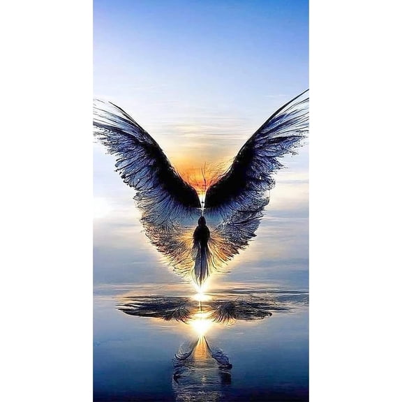 YALKIN 5D Diamond Painting Kits for Adults DIY Large Full Round Drill (70x40cm / 27.56 x 15.7 inch) Embroidery Pictures Arts Painting for Home Wall Decor