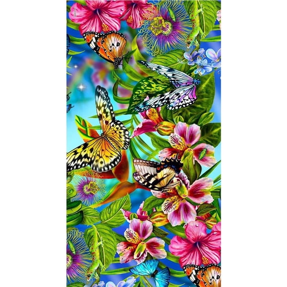 YALKIN 5D Diamond Painting Kits for Adults DIY Birds Full Round Drill (27.56 x 15.7 inch) Embroidery Pictures Arts Painting for Home Wall Decor