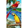 thumbnail image 1 of YALKIN 5D Large Diamond Painting Kits for Adults (27.6x15.7inch), Parrots Full Round Drill Animal Scenery Pictures Arts Paint by Diamonds Kits Diamond Art Kits for Home Wall Decor Relax Gift, 1 of 7
