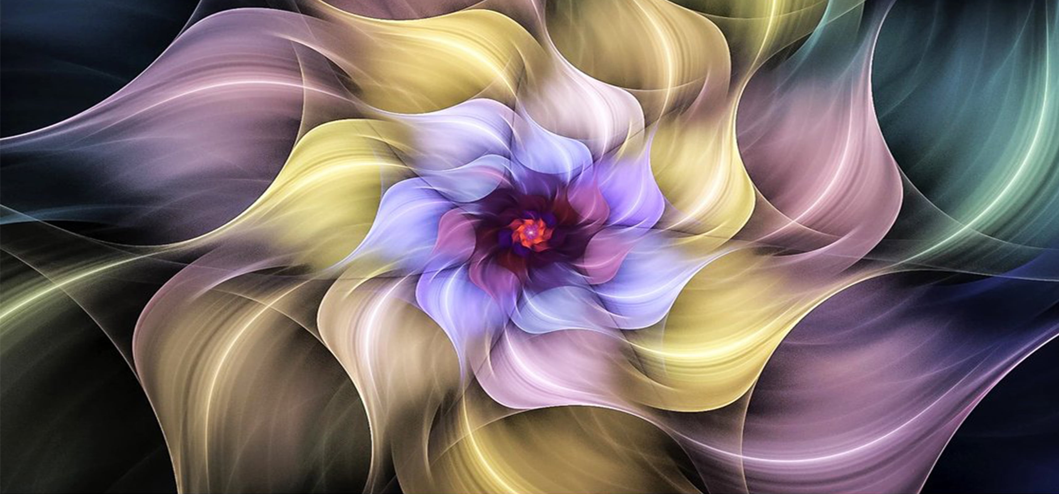 YALKIN 5D Large Diamond Painting Kits for Adults (31.5x3.9inch), Abstracty Flower Full Round Drill Scenery Pictures Arts Paint by Diamonds Kits for Wall Decor Relax Gift