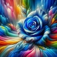 thumbnail image 1 of YALKIN Diamond Art Kits for Unisex Adults, Full Round Diamond Painting for Home Wall Decor, 1 of 5