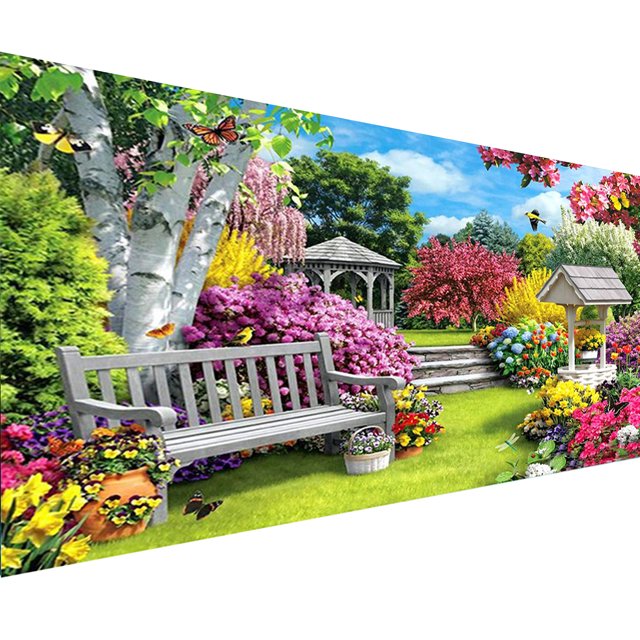 YALKIN Diamond Painting Kits for Adults(31.5 x 15.7 inch), DIY Large 5D