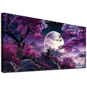 YALKIN Large Diamond Painting Kits for Beginner Adults, 5D Diamond Art Full Round Drill for Home Wall Decor,28x16in
