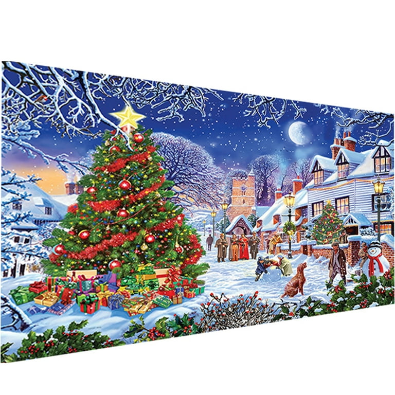 Large Christmas Diamond Painting Kits for Adults-Christmas Diamond Art Kits  1