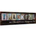 thumbnail image 1 of YALKIN Thankful Large Diamond Painting Kits for Adults (35.5x11.8inches), Home Saying Art Paint Saying with Full Round Drill Wall Décor Stress, and Anxiety Relief, 1 of 7