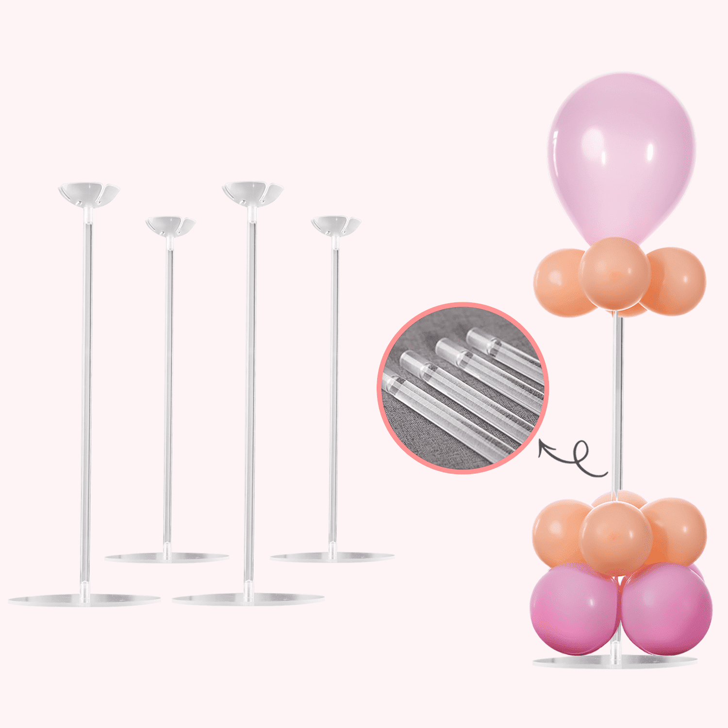 ゆゆゆCLANE VOLUME GATHER BALLOON SLEEVE Amazon.com: LANGXUN 12ft White Table Balloon Arch Kit
