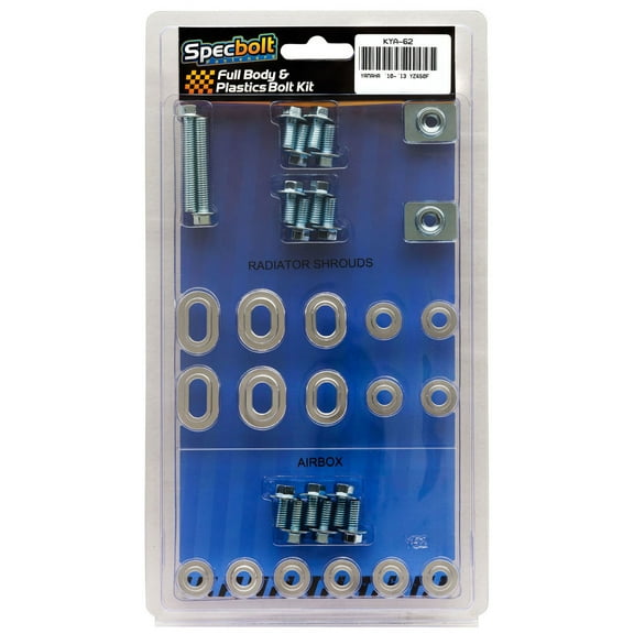 YAMAHA AIRBOX & SHROUDS BODY BOLT KIT YZ450F 2010-2014