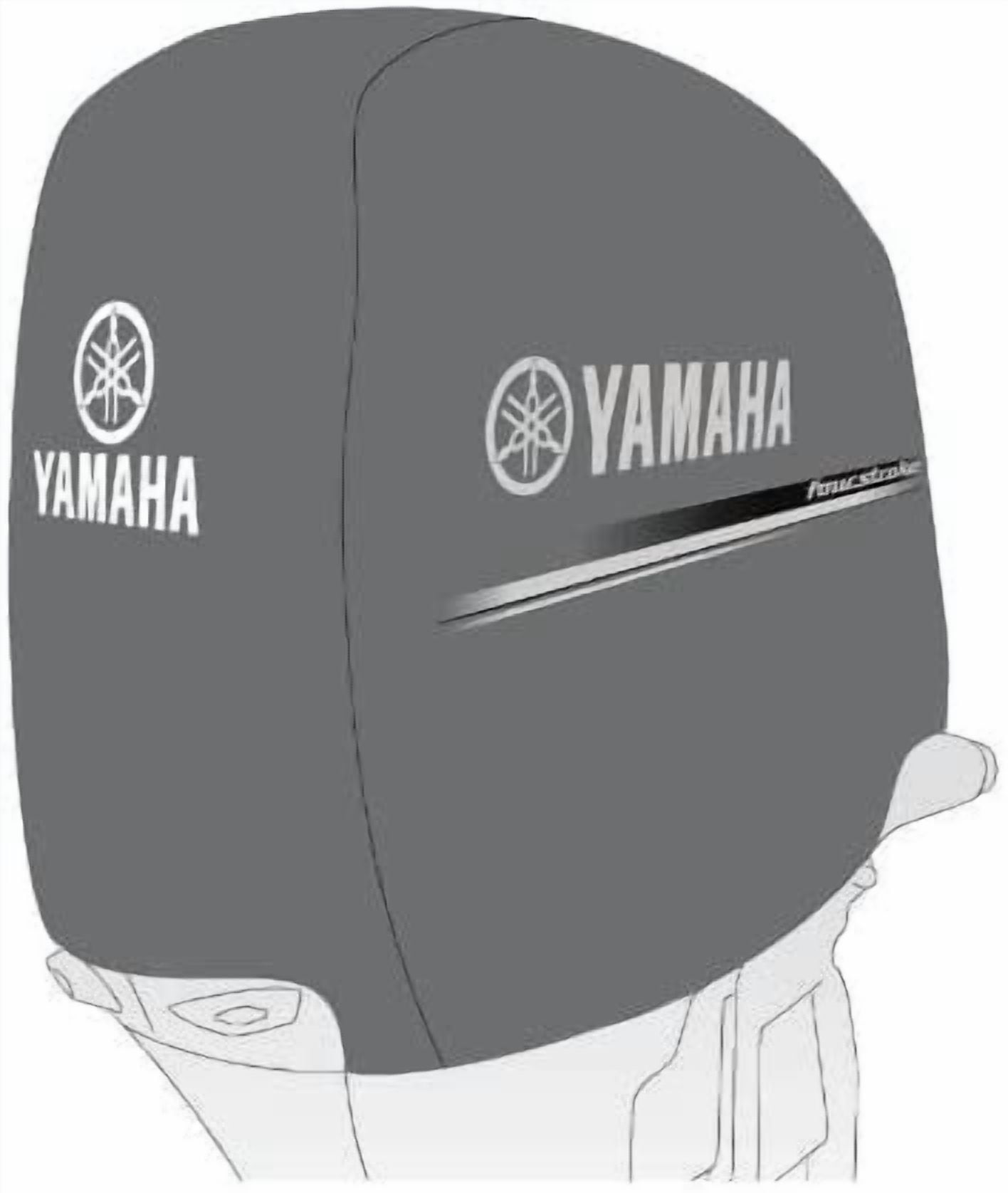 YAMAHA Basic Outboard Motor Cover F80 F100 F115