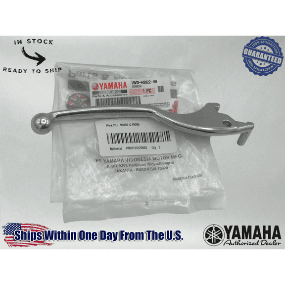 YAMAHA OEM 2015-2021 YZF R3 YZFR3 MT-03 RH FRONT BRAKE LEVER 1WD-H3922-00-00