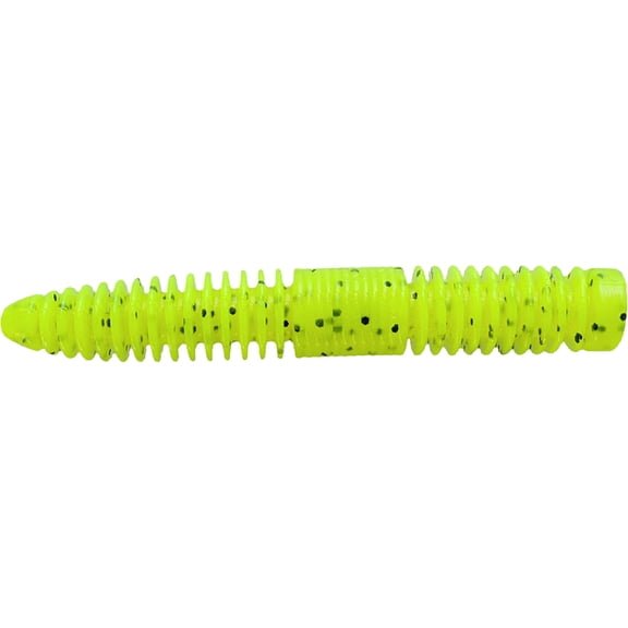 YAMAMOTO BAITS 3.25" SLINKO - CHARTREUSE/BLK/FLK