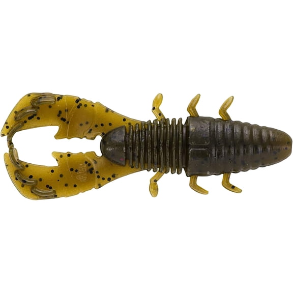 Yamamoto Yama Bug 3.75" Creature Green Pumpkin Black Flake