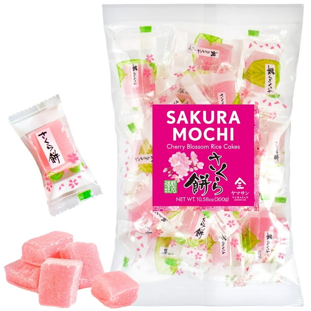 YAMASAN KYOTO UJI Japanese YPF5 Sakura Mochi Candies Real Traditional