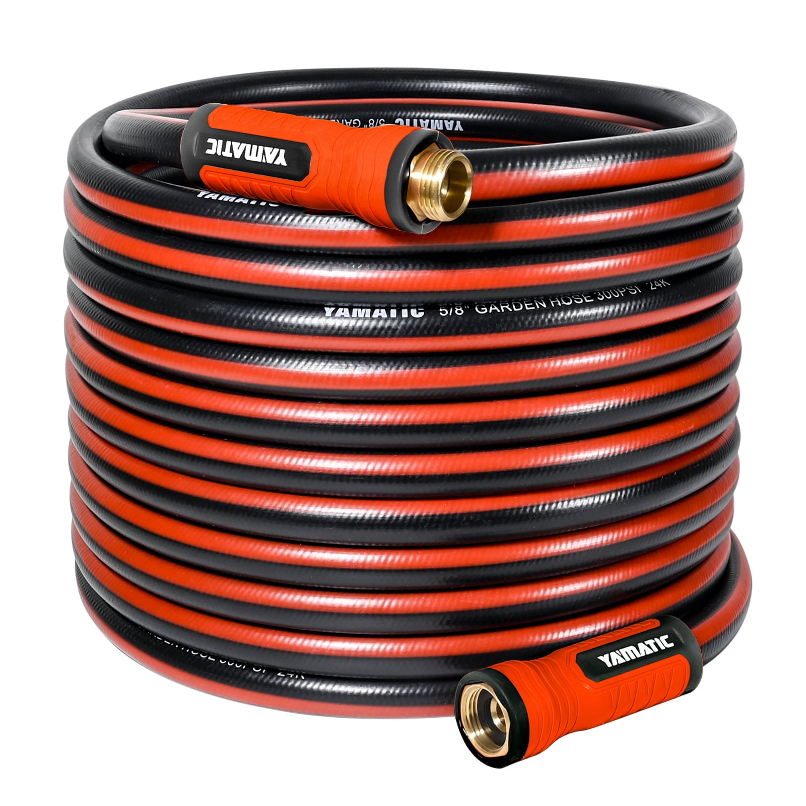 YAMATIC 5/8" Garden Hose - All-Weather, 300 PSI, Anti-Kink, UV Protected, Multiple Lengths Available - View #2