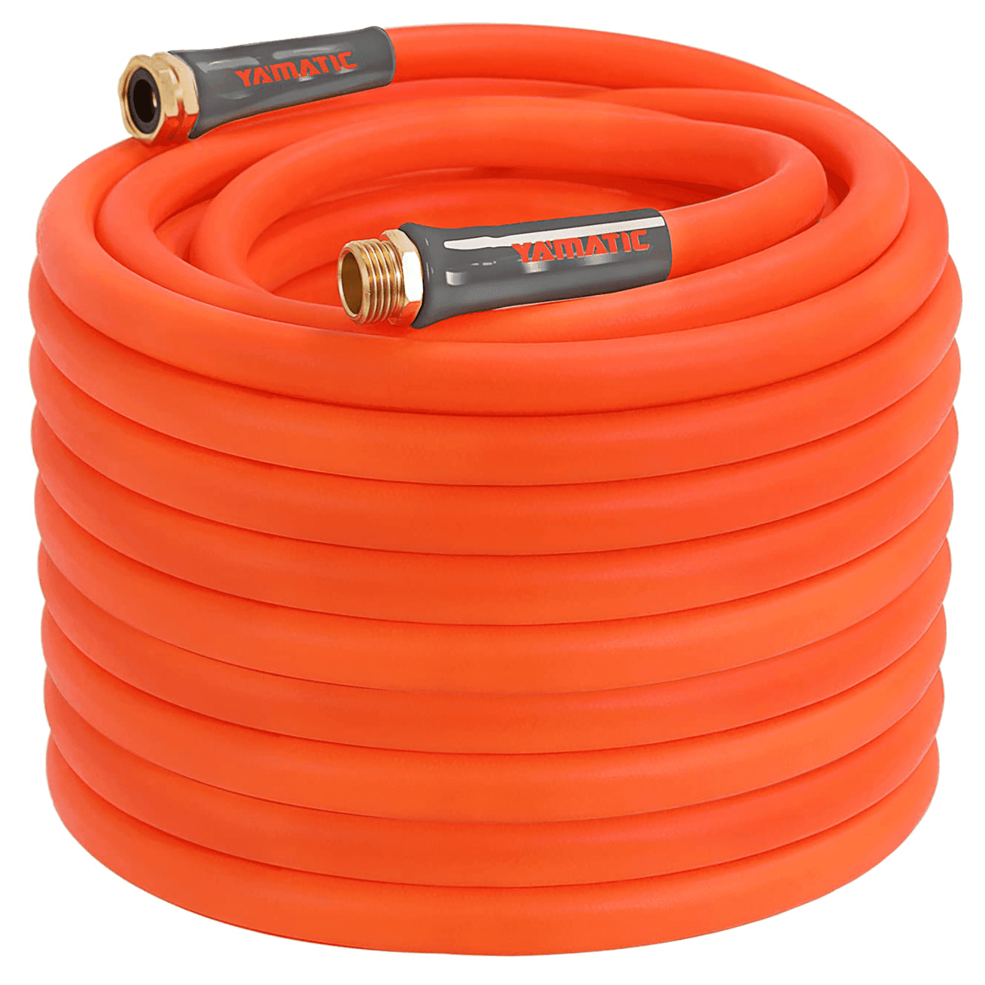 YAMATIC Garden Hose 100 ft 5/8" Flexible Water Hose, Heavy Duty Hose