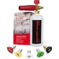 thumbnail image 1 of YAMATIC Heavy Duty Foam Cannon, Adjustable Snow Foam Lance, 1/4" Quick Connect, 5 Nozzle Tips, 1 of 6