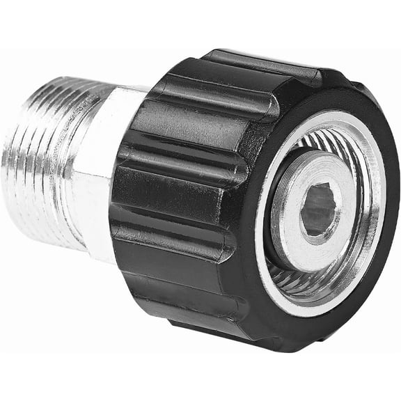 YAMATIC Pressure Washer Adapter M22-14mm Male to M22-15mm Female Coupler, Connect M22-14mm Power Washer Hose with M22-15mm Pressure Washer and Gun, Compatible with Sun Joe M22 Pressure Washer