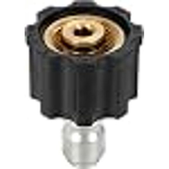 YAMATIC Pressure Washer Adapter, M22 Female to 3/8" Quick Connect Plug, 5000 PSI
