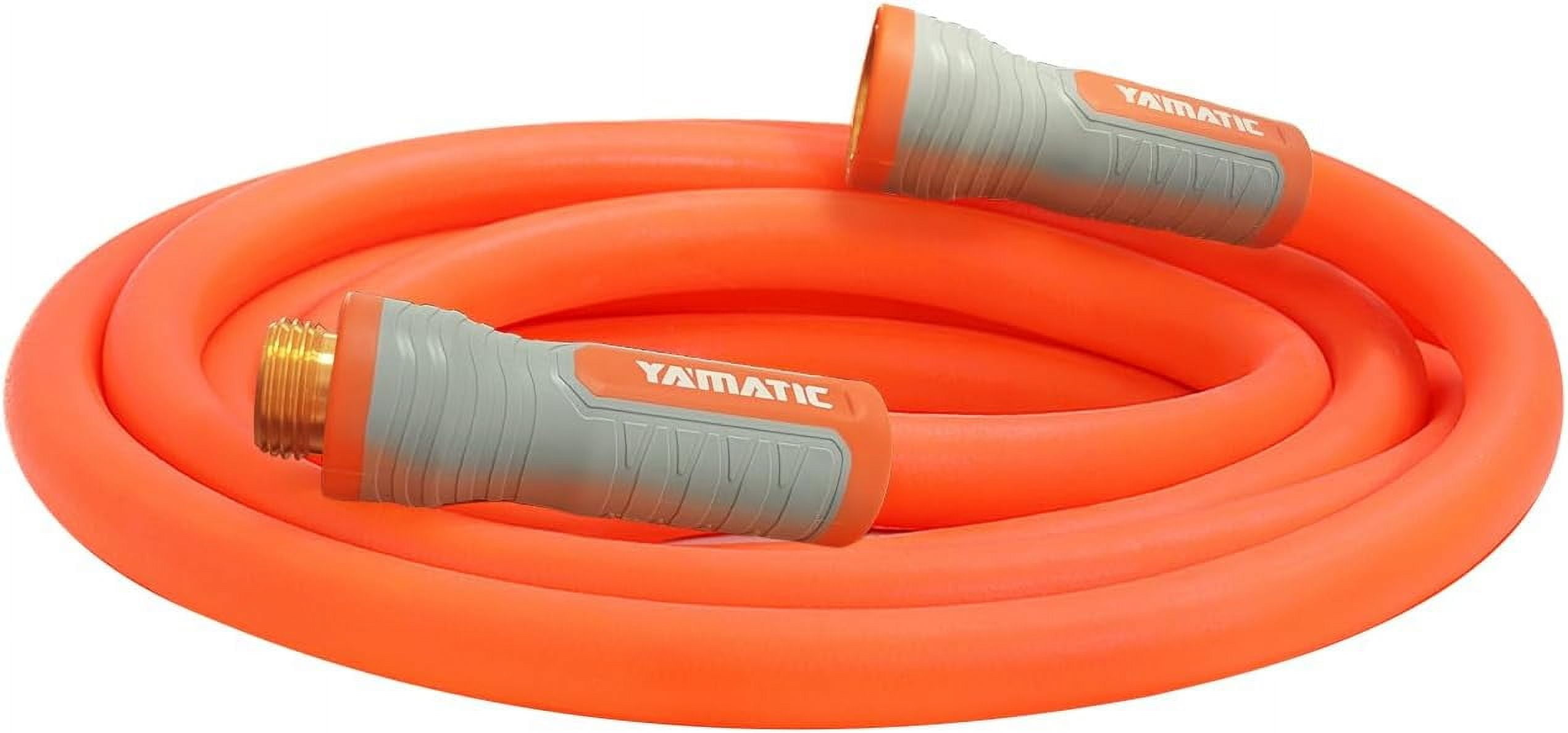 YAMATIC Short Garden Hose 5 8 X 10 Ft All Weather Flexibility Heavy yamatic-short-garden-hose-5-8-x-10-ft-all-weather-flexibility-heavy