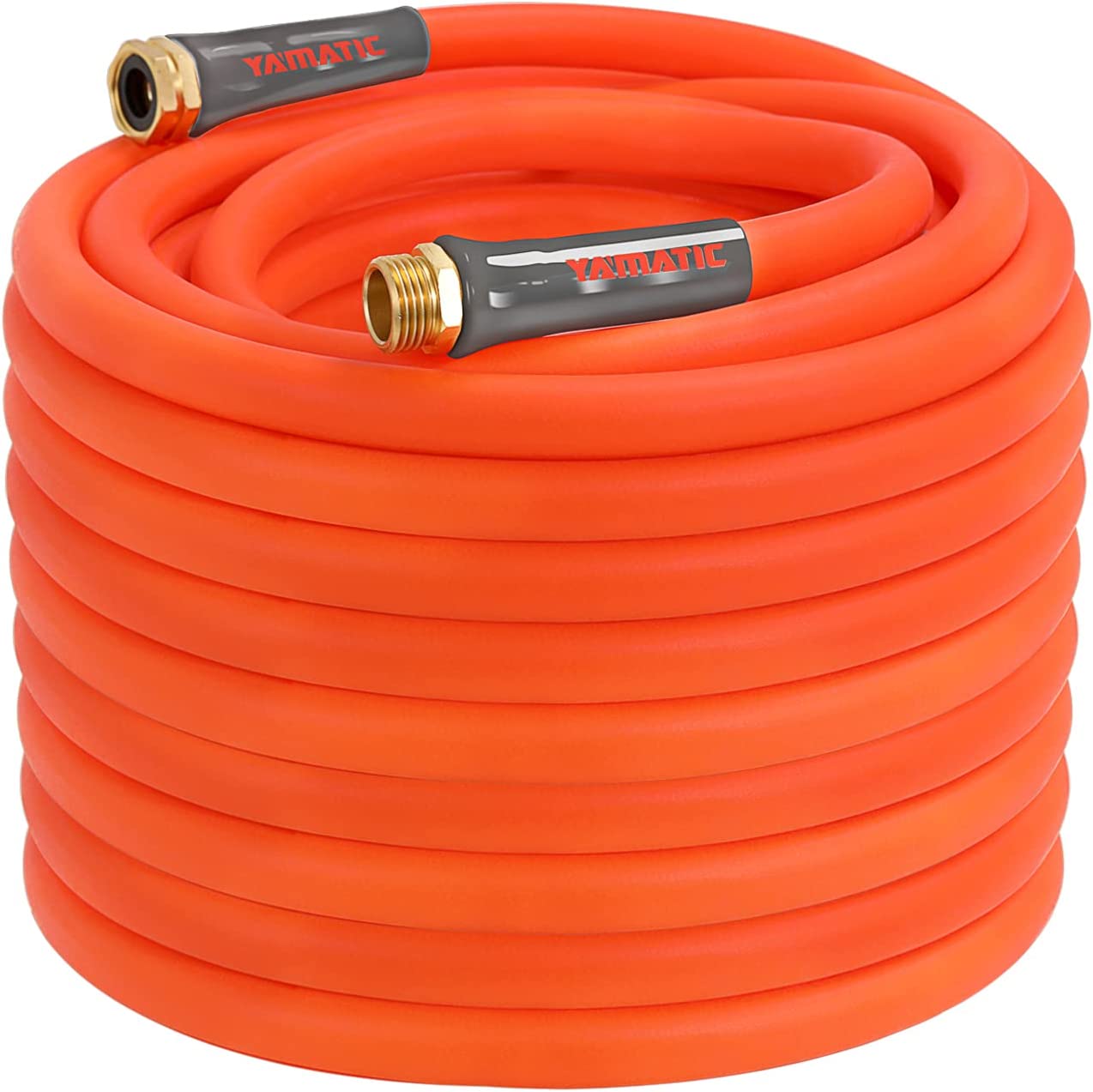 YAMATIC Water Hose 75 ft, 5/8"Garden Hose Flexible Water Hose, All