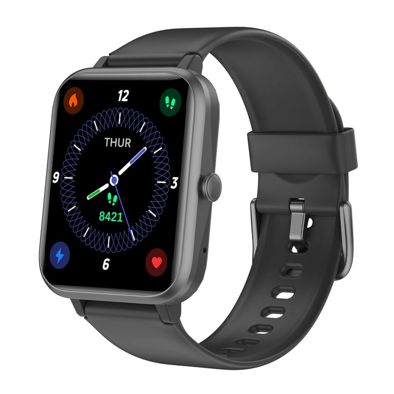 YAMAY Fashion Smart Watch for Men Women, Compatible with iPhone