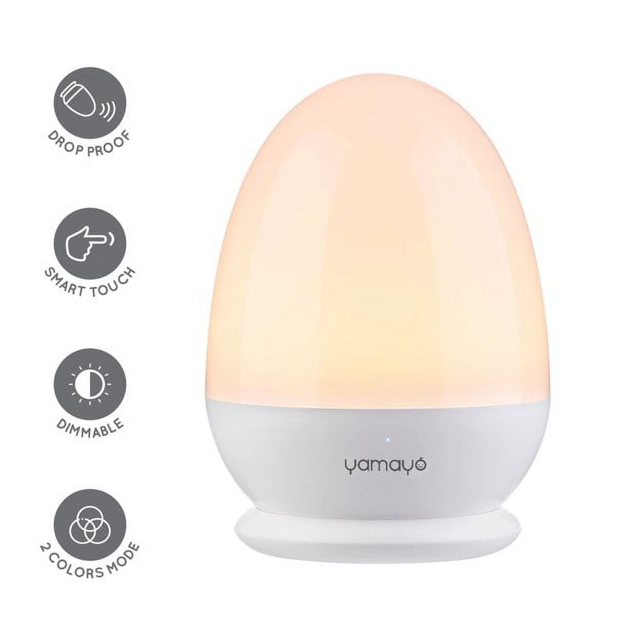 YAMAYO Nursery Night Light for Babies and Kids Room Touch Control with