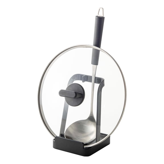 YAMAZAKI Home Tower Ladle Holder - Lid Stand For Utensils In Kitchen - Steel Y101