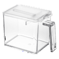 thumbnail image 1 of Yamazaki Home Spice Container - Two Sizes, White, ABS Plastic, Large, 2.75 cups, 650 milliliters, Handles, No Assembly, 1 of 7
